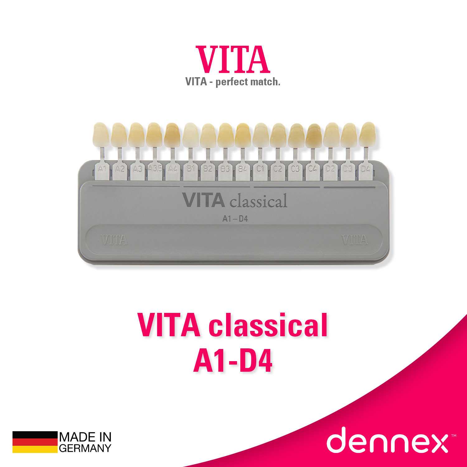 VITA Classical A1-D4 Shade guides