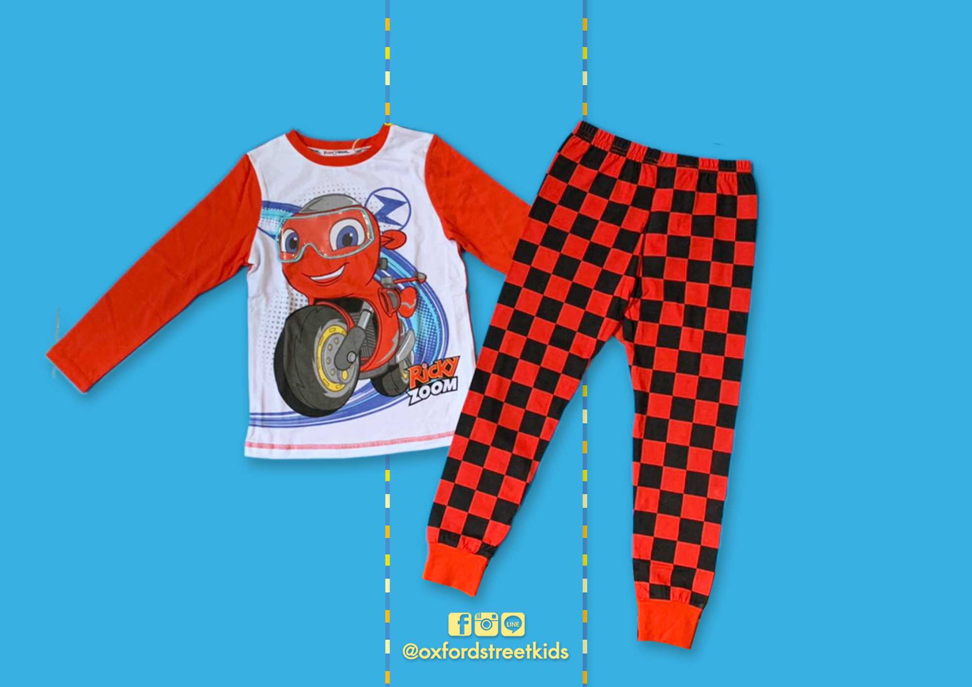 ✅ [5-6Y] Ricky Zoom Pyjamas Set ชุดนอนเด็ก