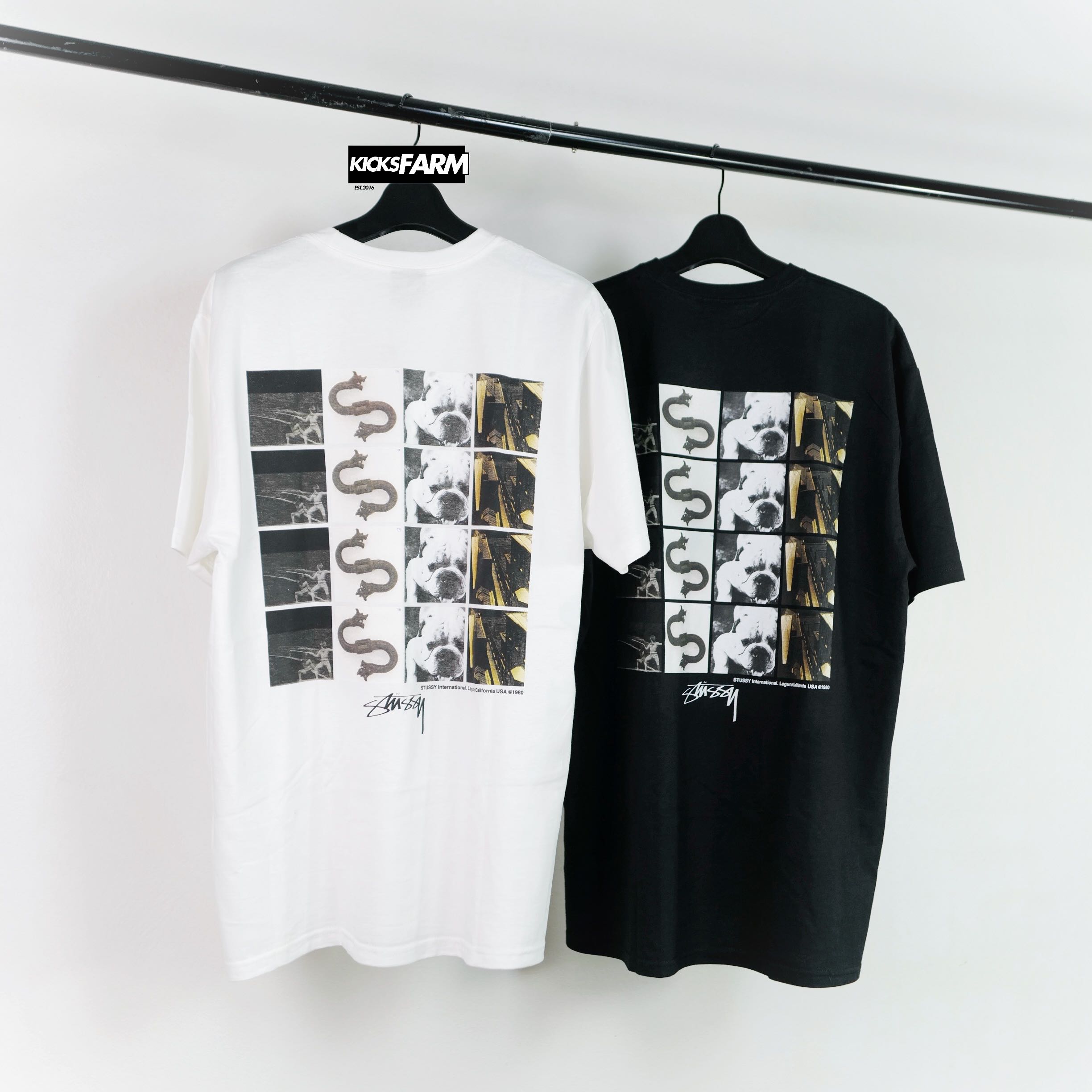 STÜSSY GRID TEE