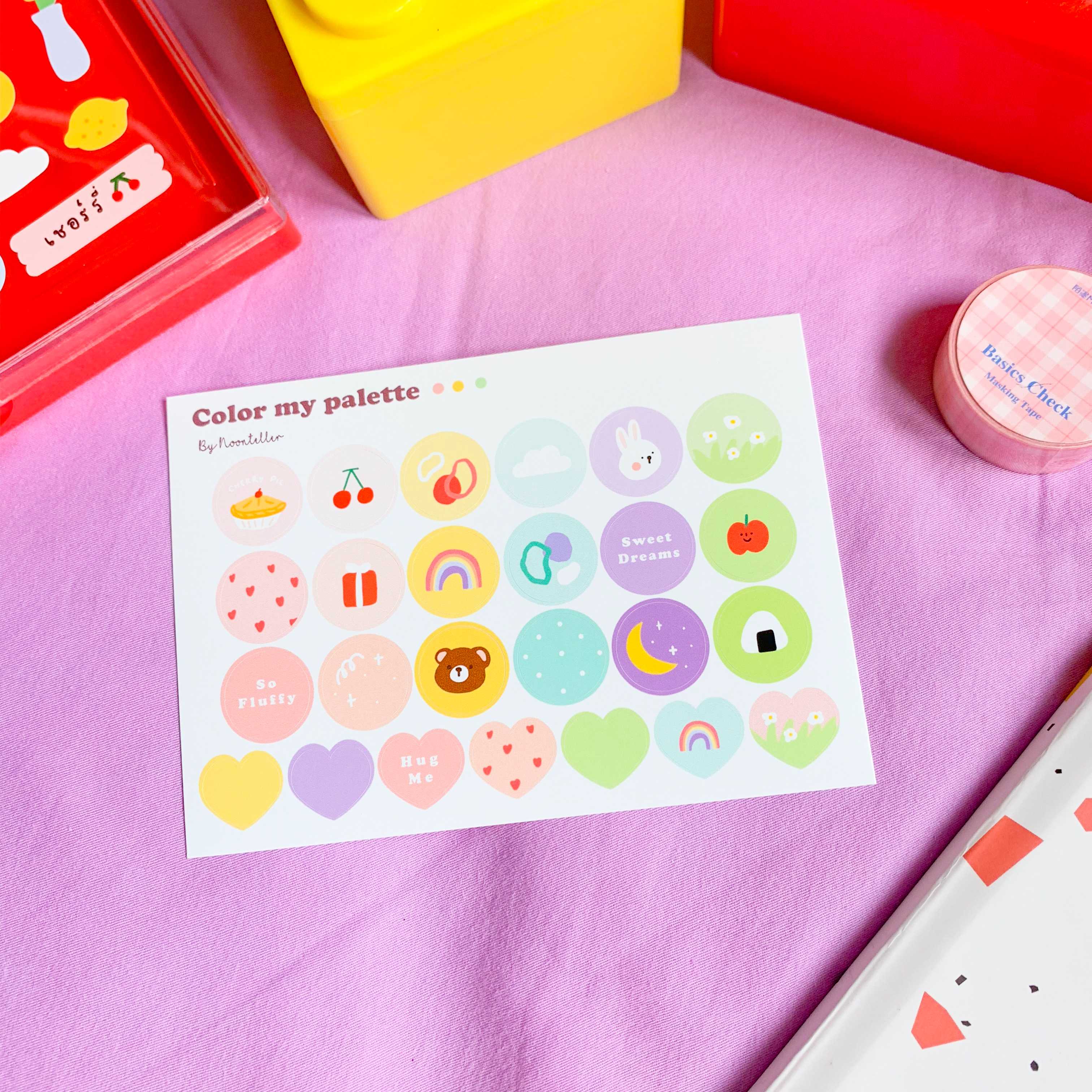 Color my palette : pie