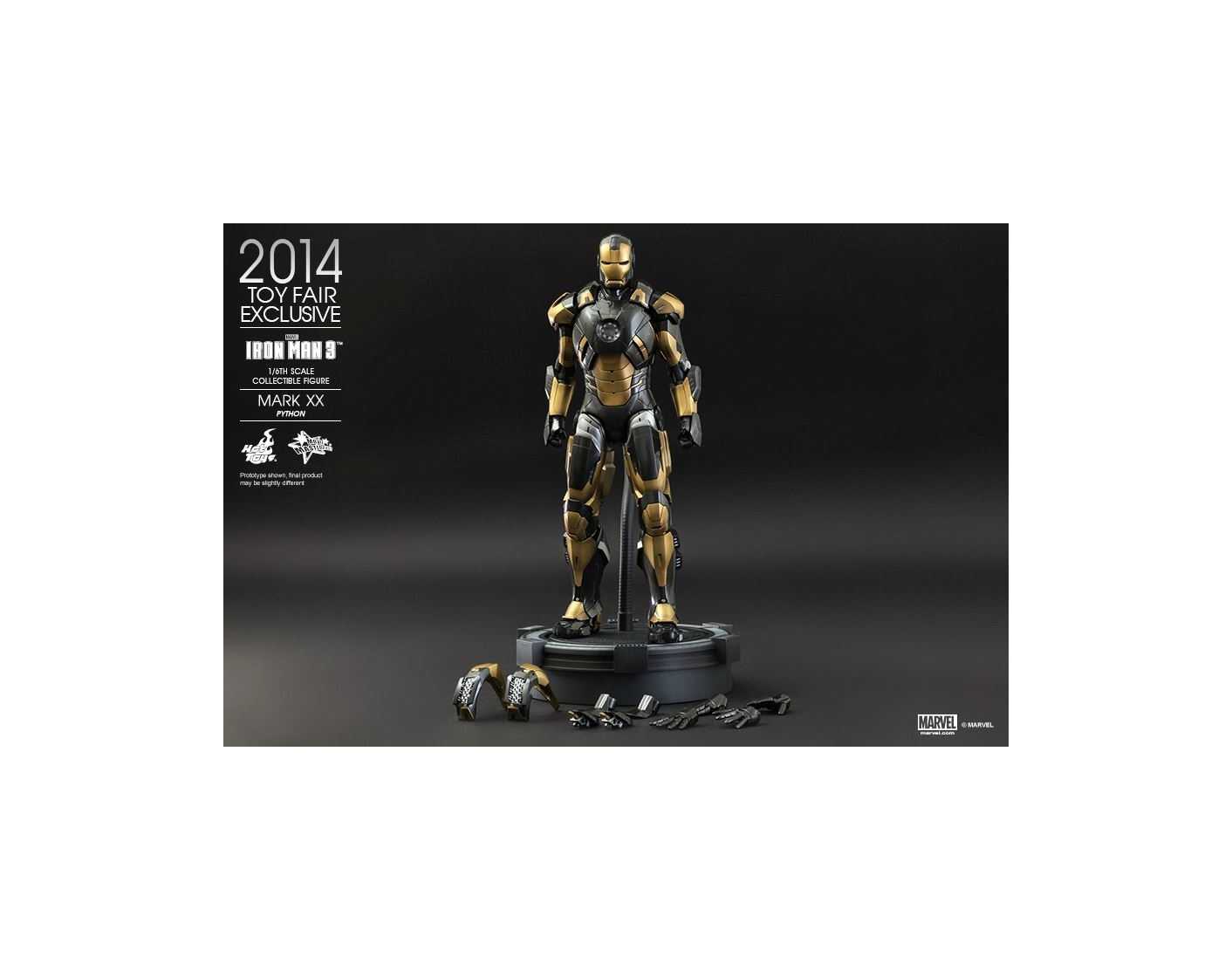 HOT TOYS MMS248 IRON MAN 3 – MARK XX (MK20) PYTHON (ku)  สินค้าใหม่