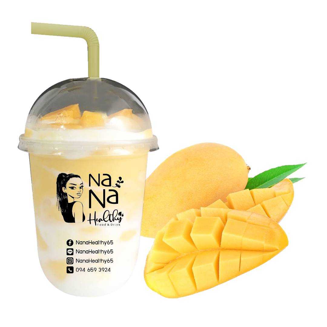 สมูทตี้โยเกิร์ตมะม่วง /Mango yogurt Smoothie