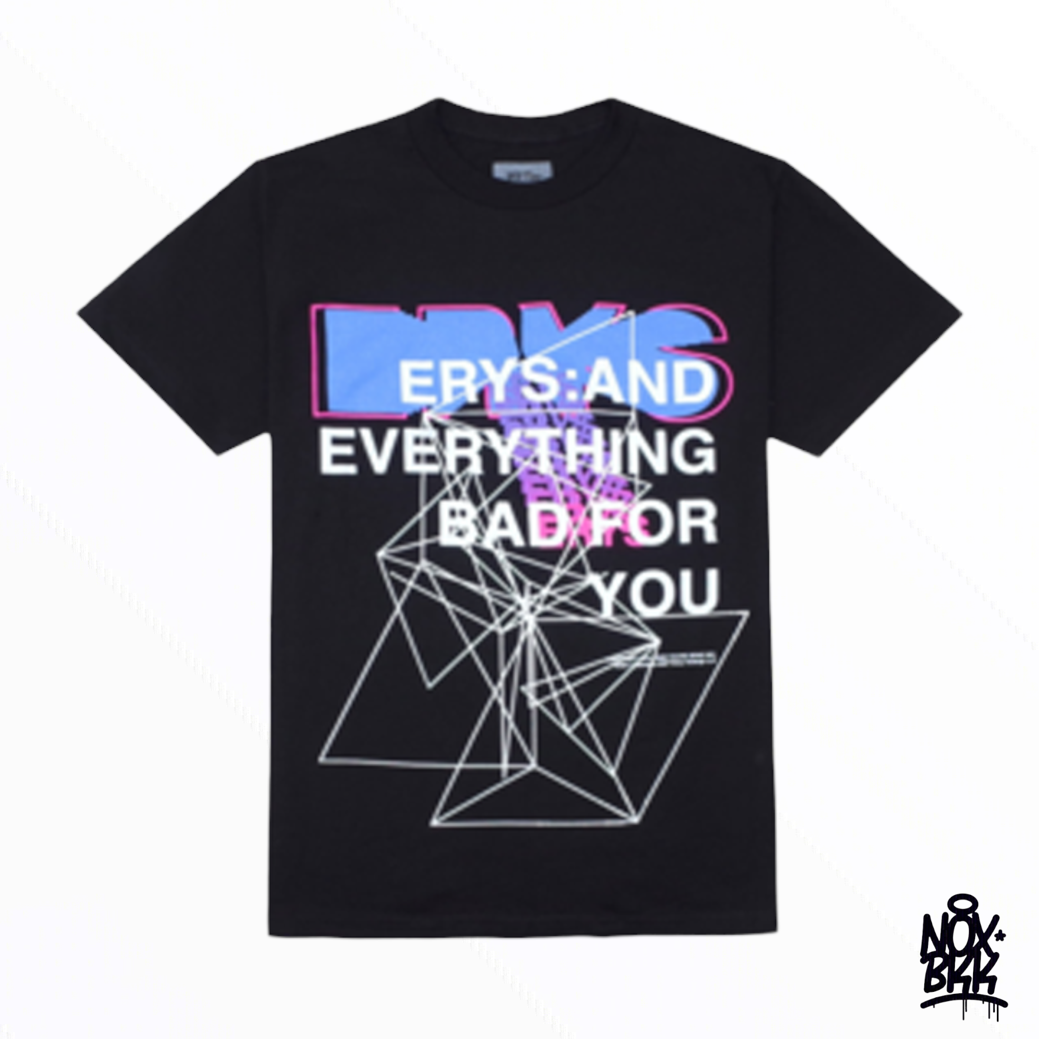 ERYS: TOUR T-SHIRT, BLACK
