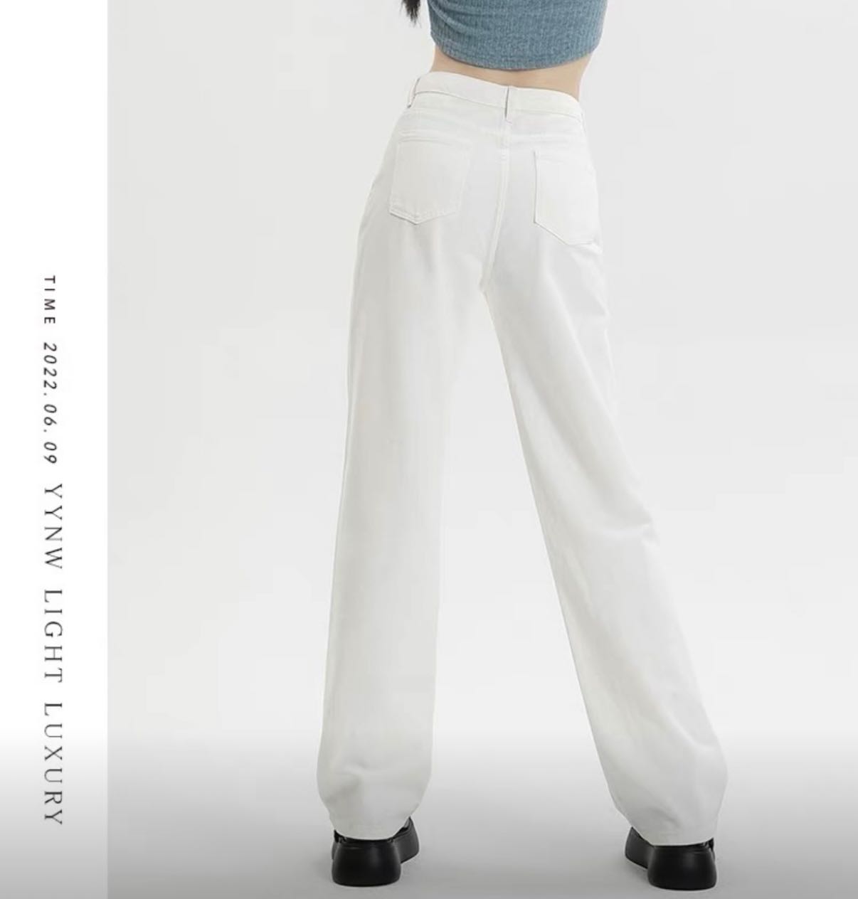 Sale กางเกงยรนส์บุขนเอว 26“