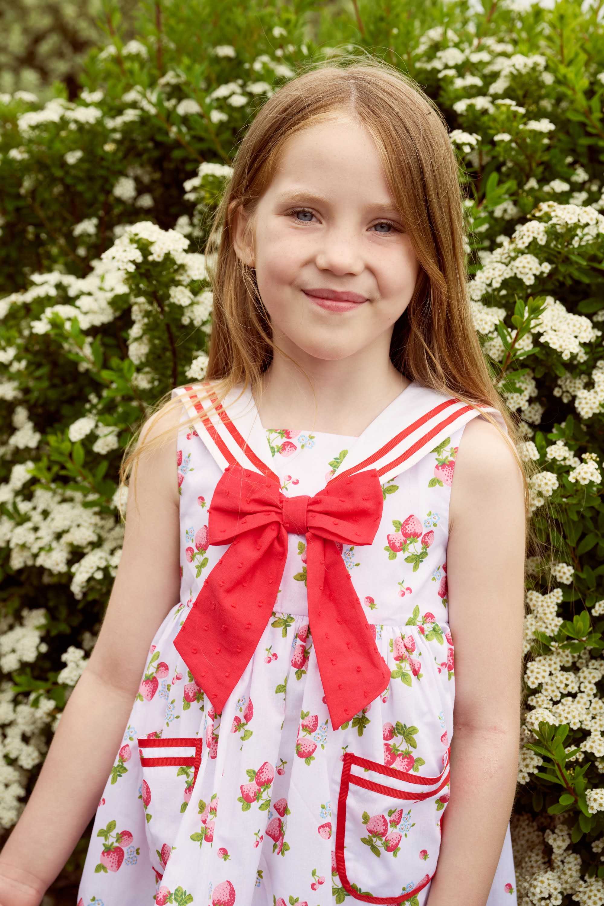 Marina Strawberry Dress