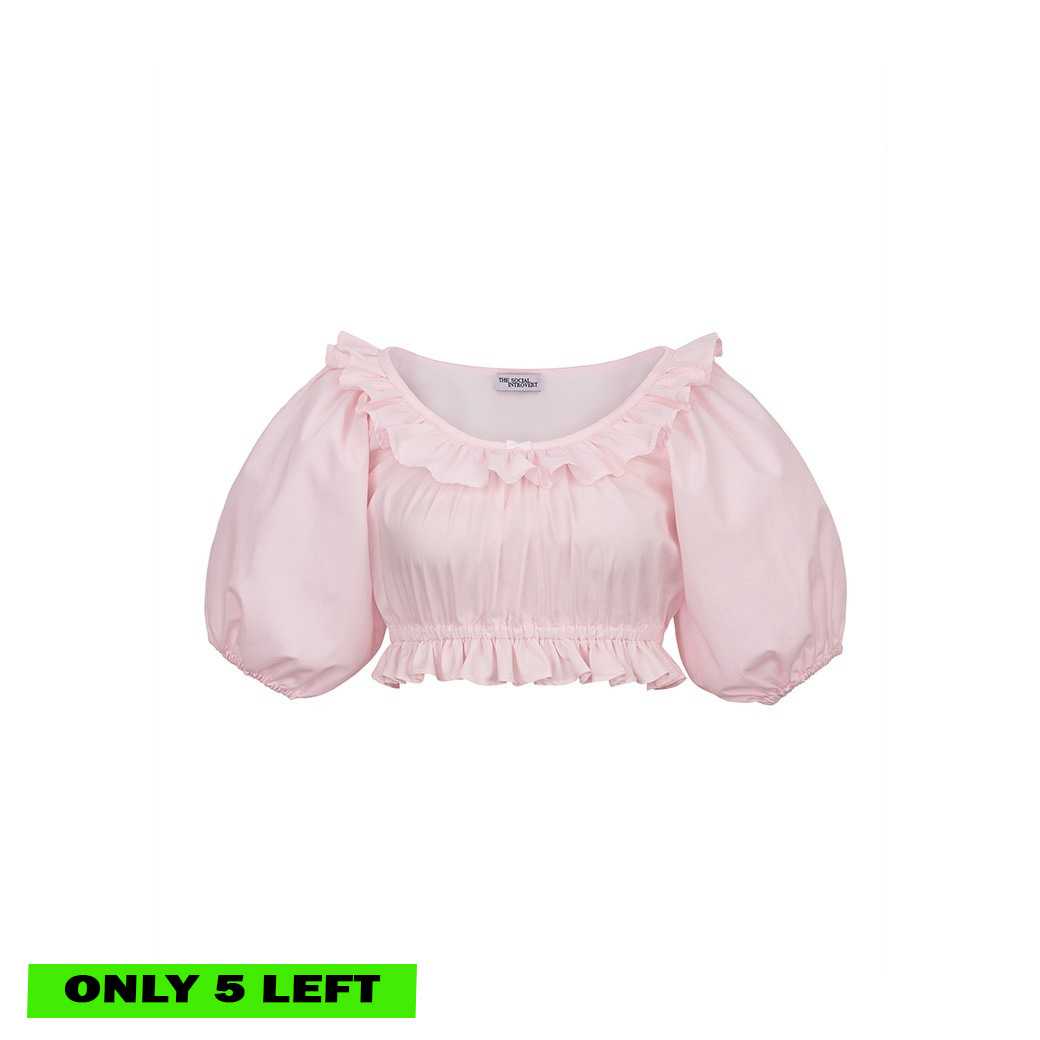 ELLIE CROP TOP - PINK