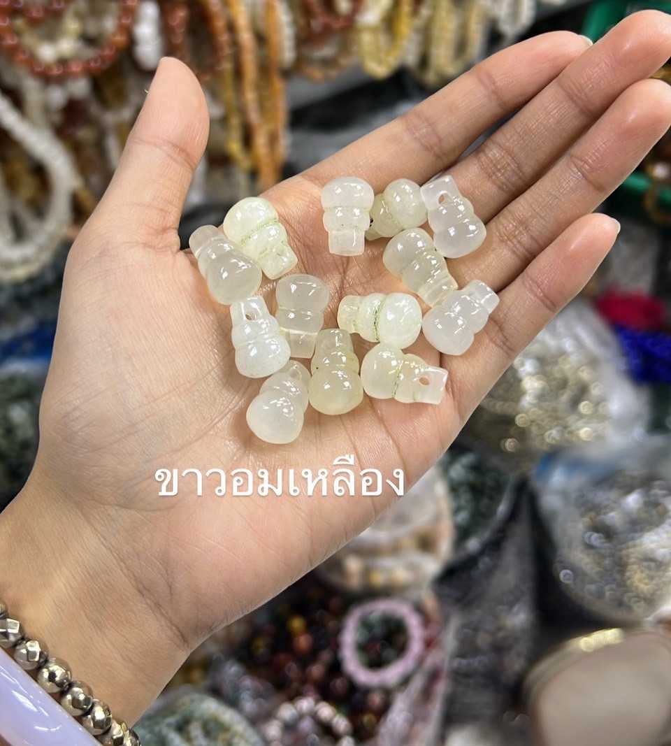 จี้น้ำเต้าหยกน้ำผึ้ง แพ็ค/100ชิ้น เสริมพลังชีวิต