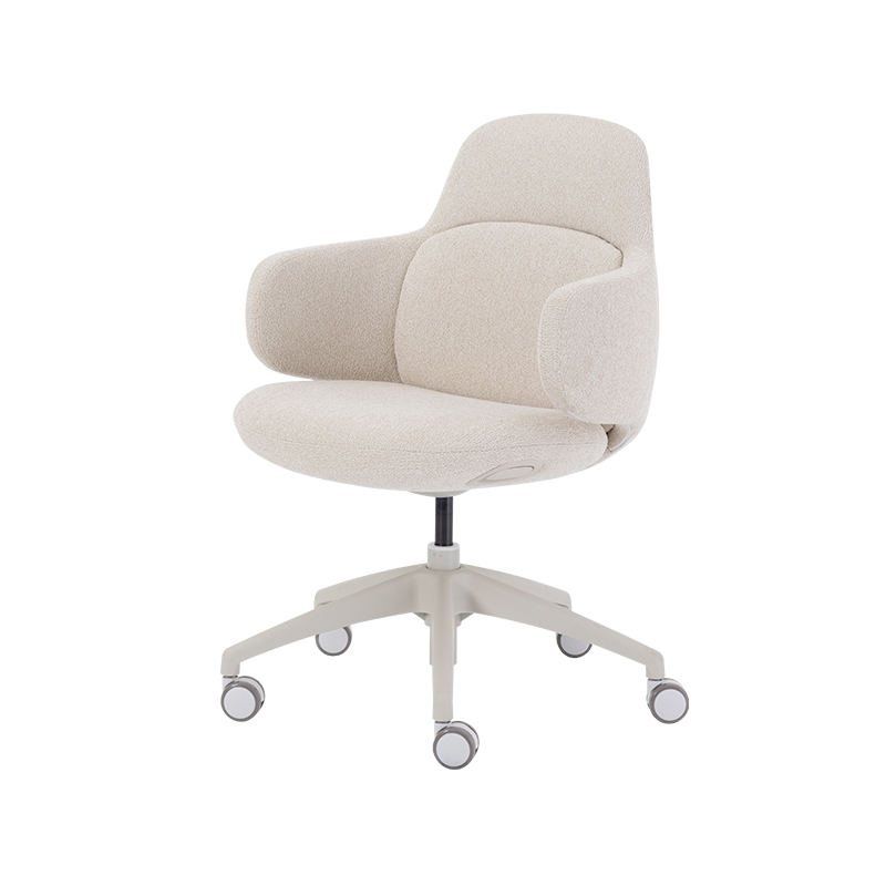 Modernform เก้าอี้สำนักงาน รุ่น RIVA เบาะและพนักพิงหุ้มผ้า ขาไนลอน มีล้อ