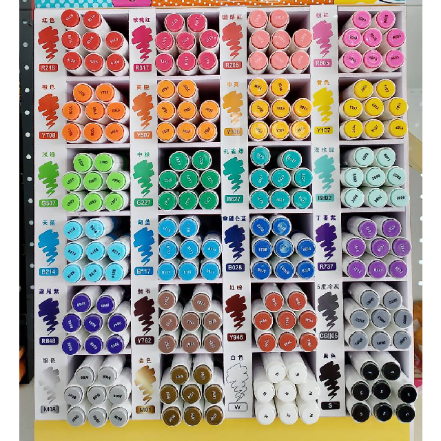 ACRYLIC MARKER ปากกามาร์คเกอร์ MG ขนาด 2mm สีพิเศษ