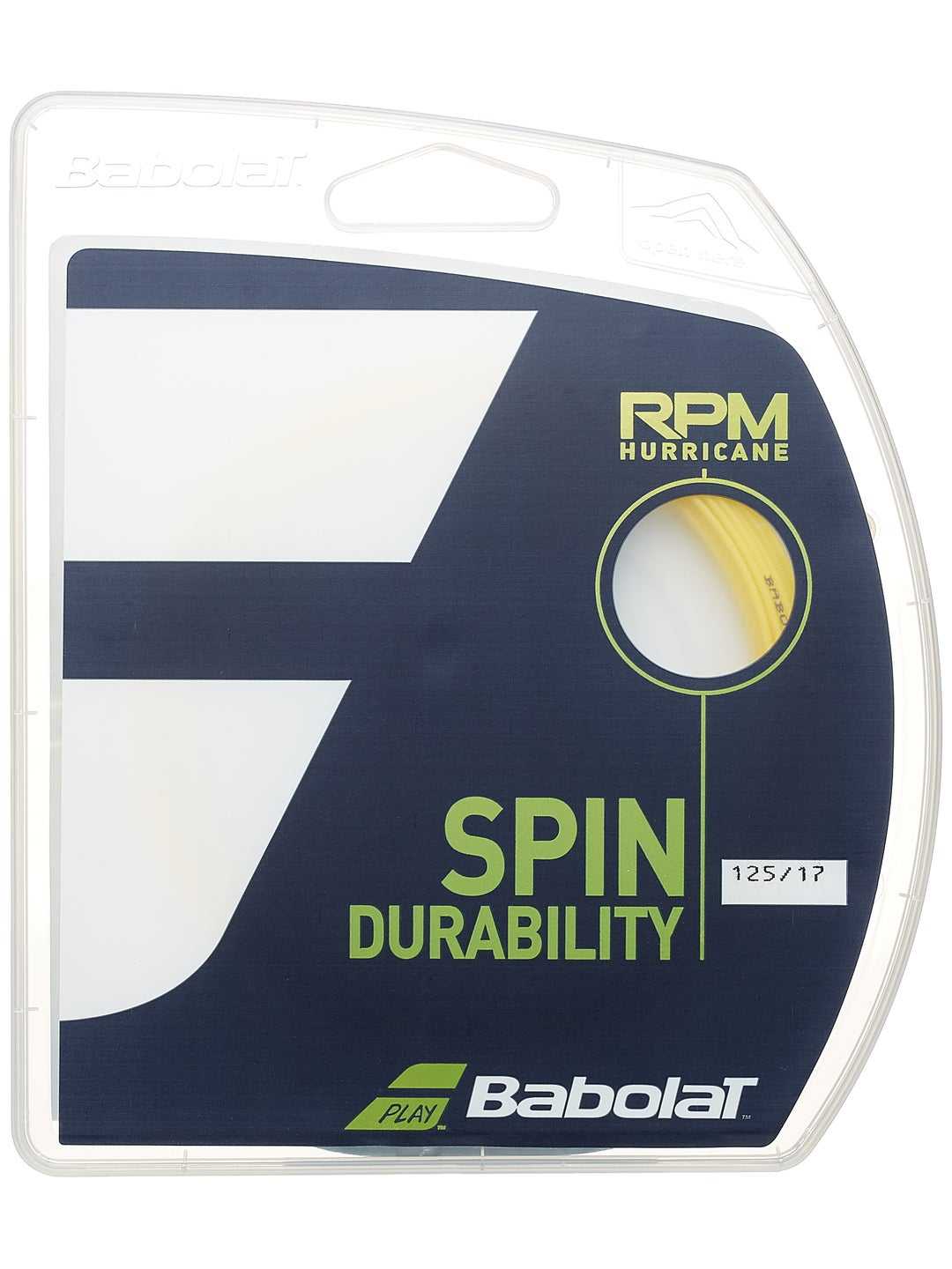 เอ็นเทนนิส BABOLAT RPM HURRICANE 12M PACK