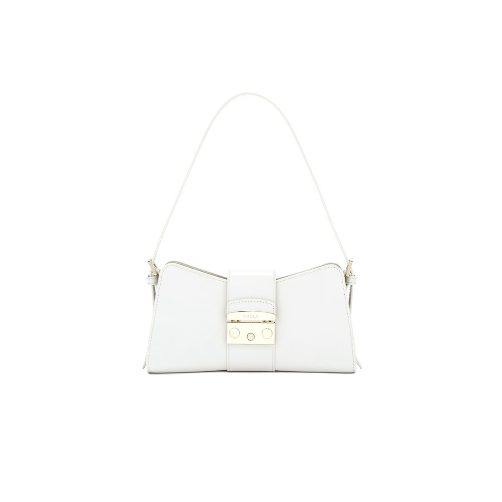 Furla รุ่น Metropolis S Shoulder Bag Remix 25 กระเป๋าสะพายผู้หญิง WB01112AX0733 สี MARSHMALLOW
