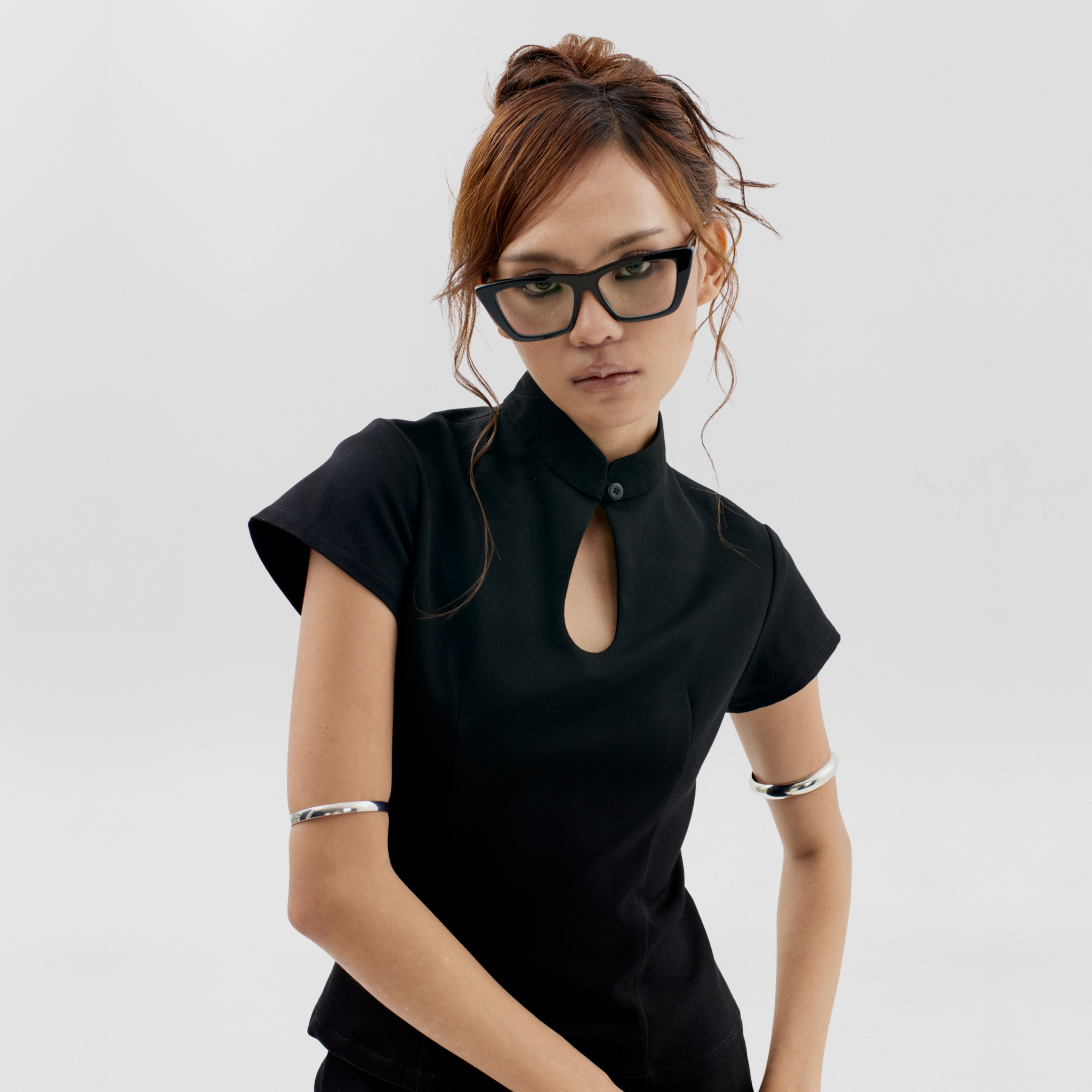 002 COLLAR TOP (Pre-order 7-10 days)