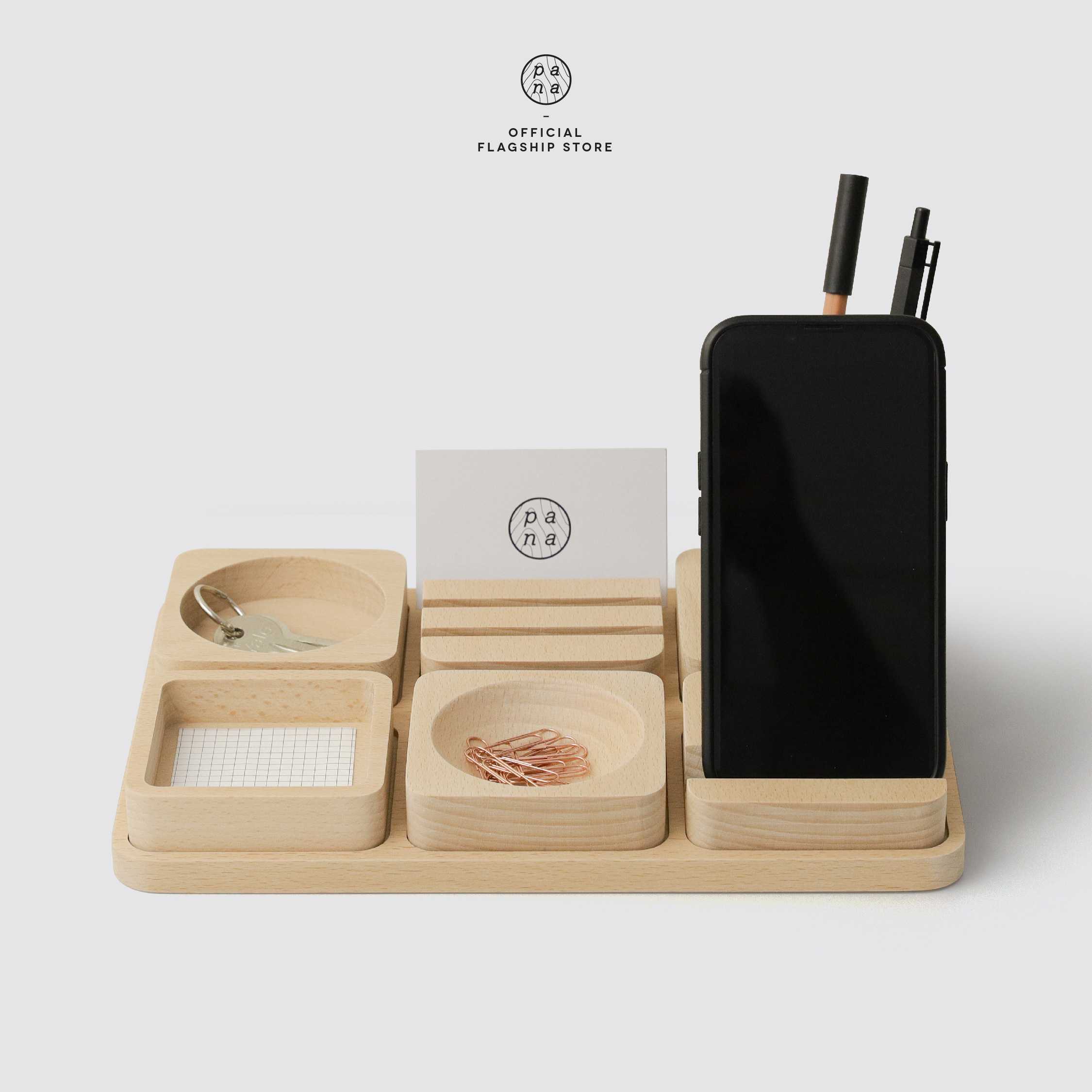 Pana Objects  Tofu : stationery set ชุดจัดเก็บอุปกรณ์เครื่องเขียน