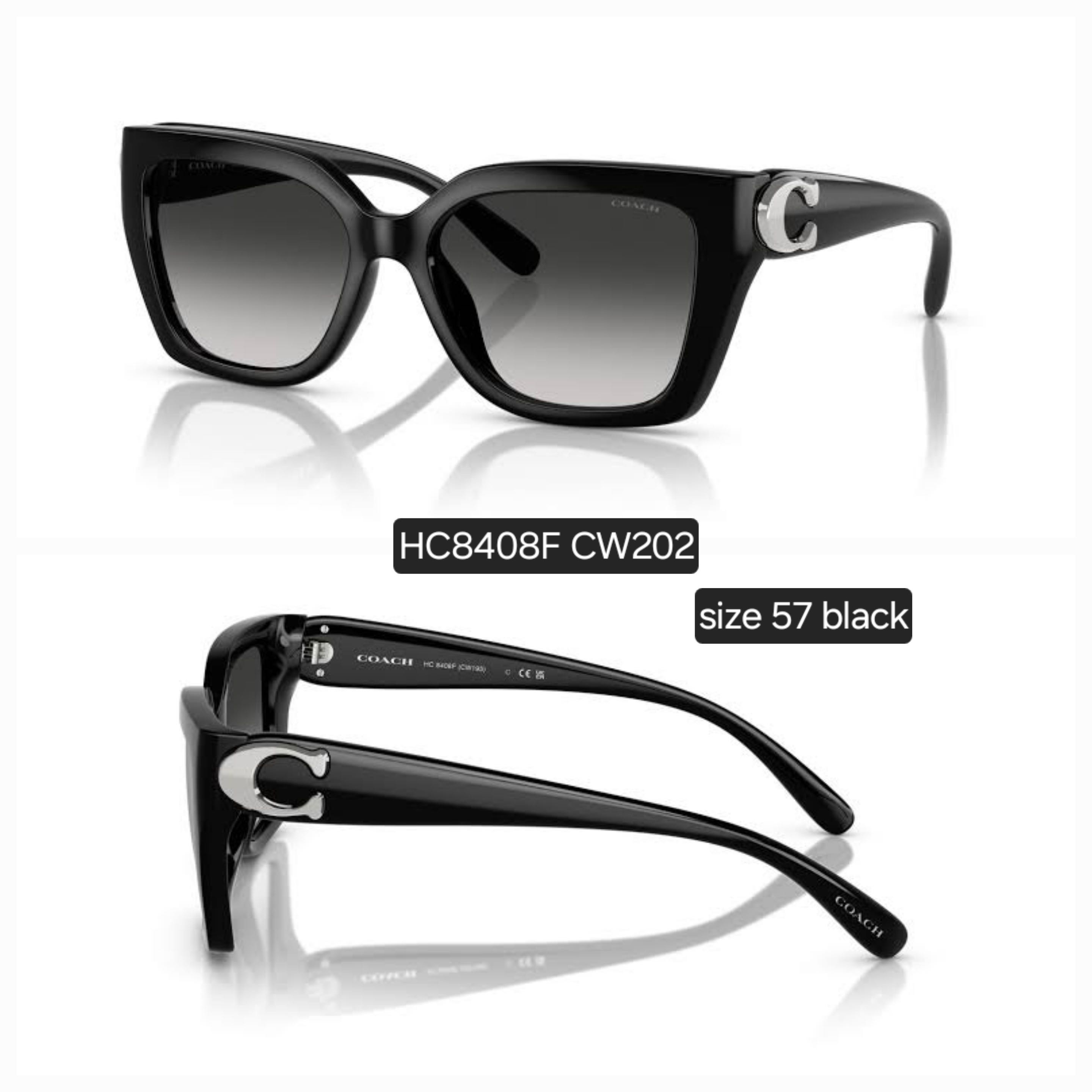 แว่นกันแดด Coach ทรงcat eye HC8408F CW202
