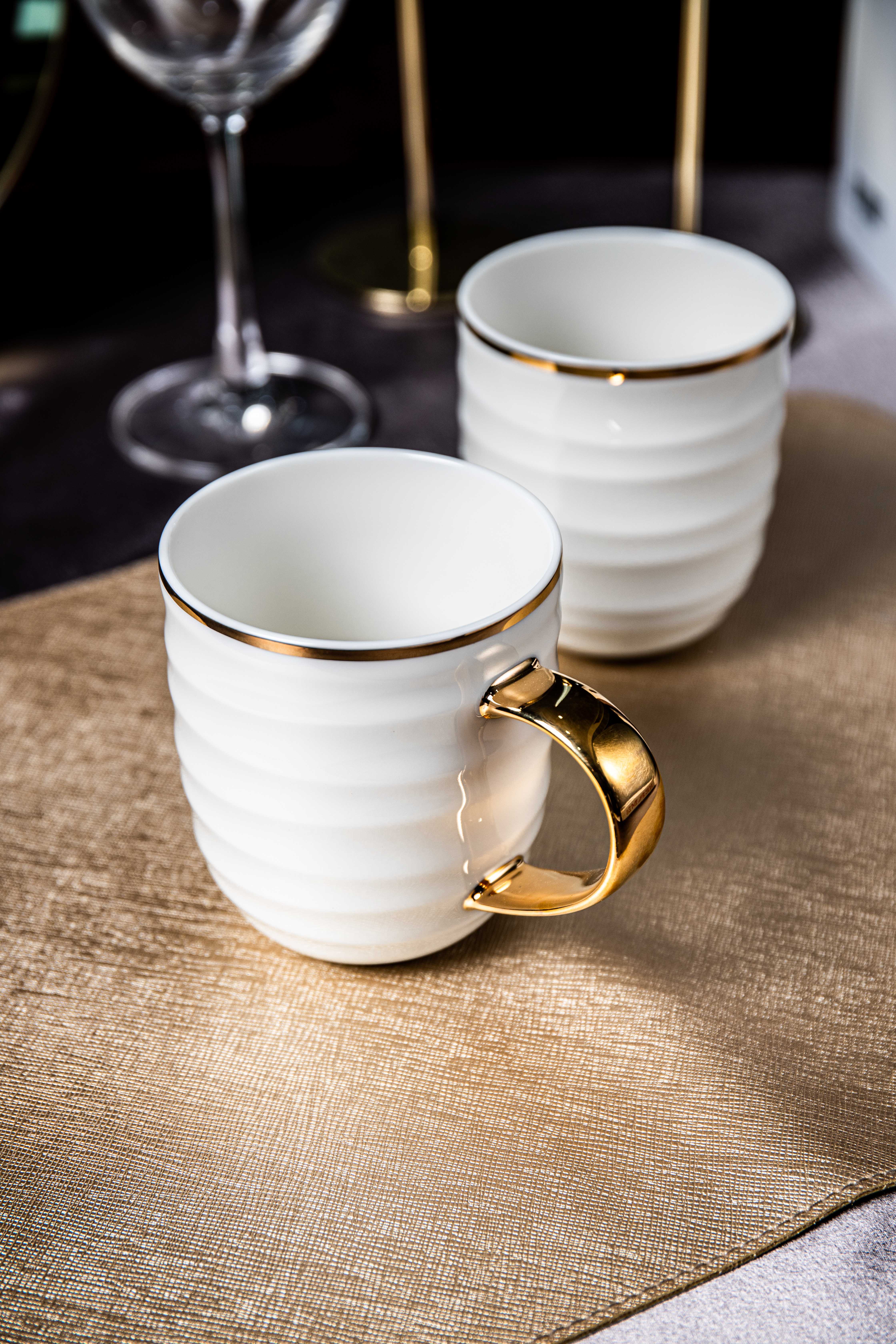 ชุดแก้วมัก 2 ชิ้น echo gold