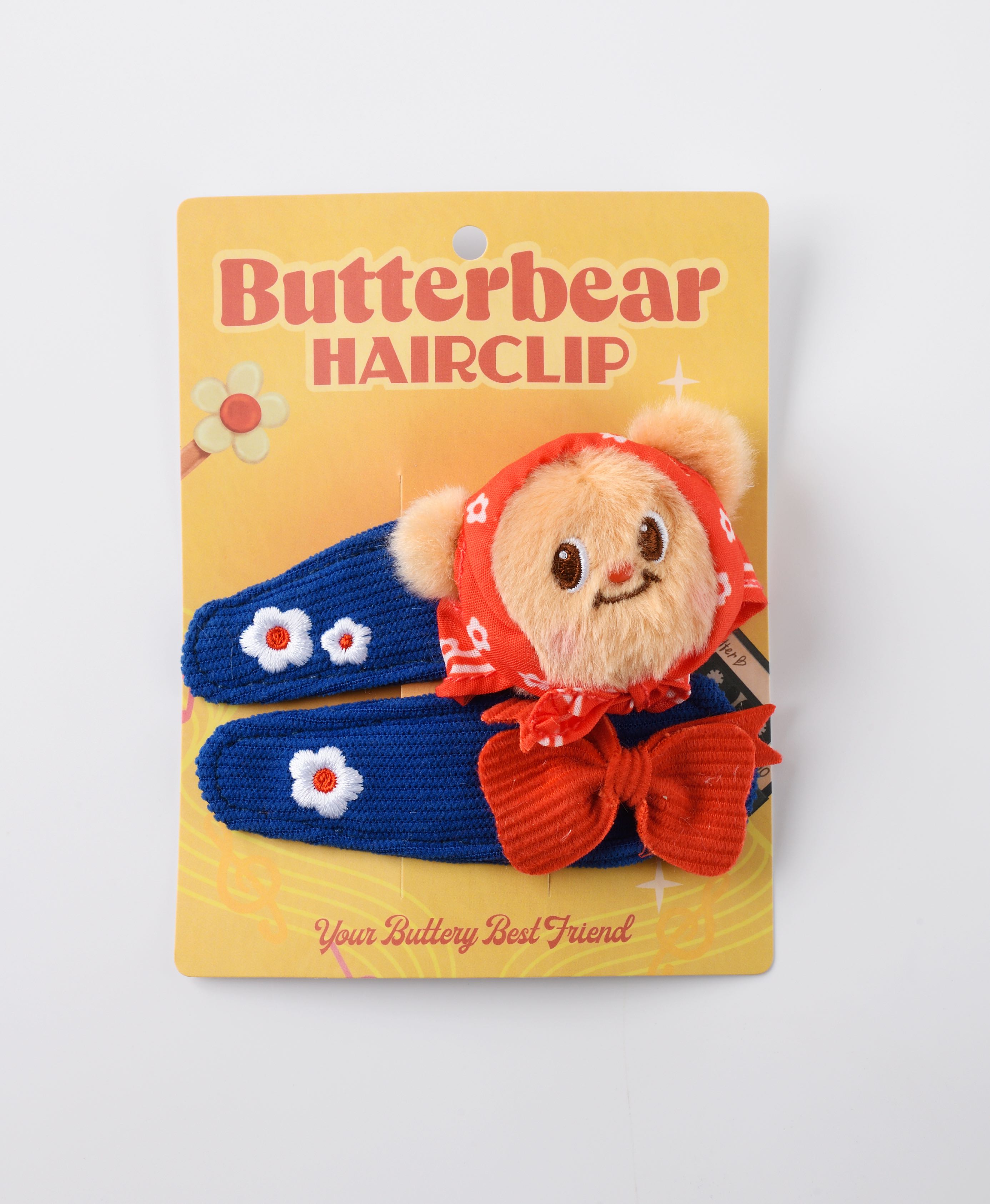 กิ๊บน้องเนยผ้าโพก Hair Clip Hair Kerchief