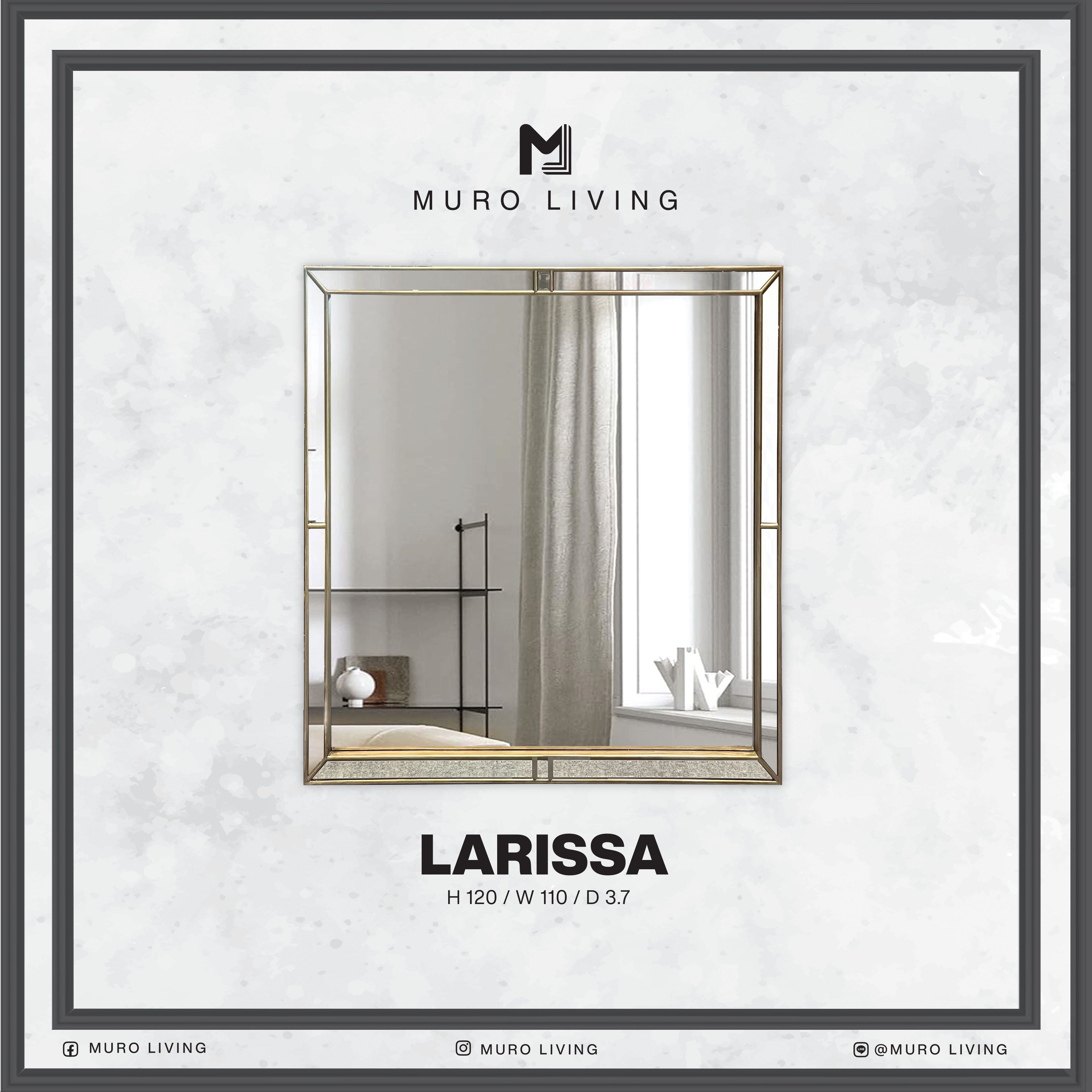 กระจกตกแต่งผนังดีไซน์ Muro Living รุ่น LARISSA
