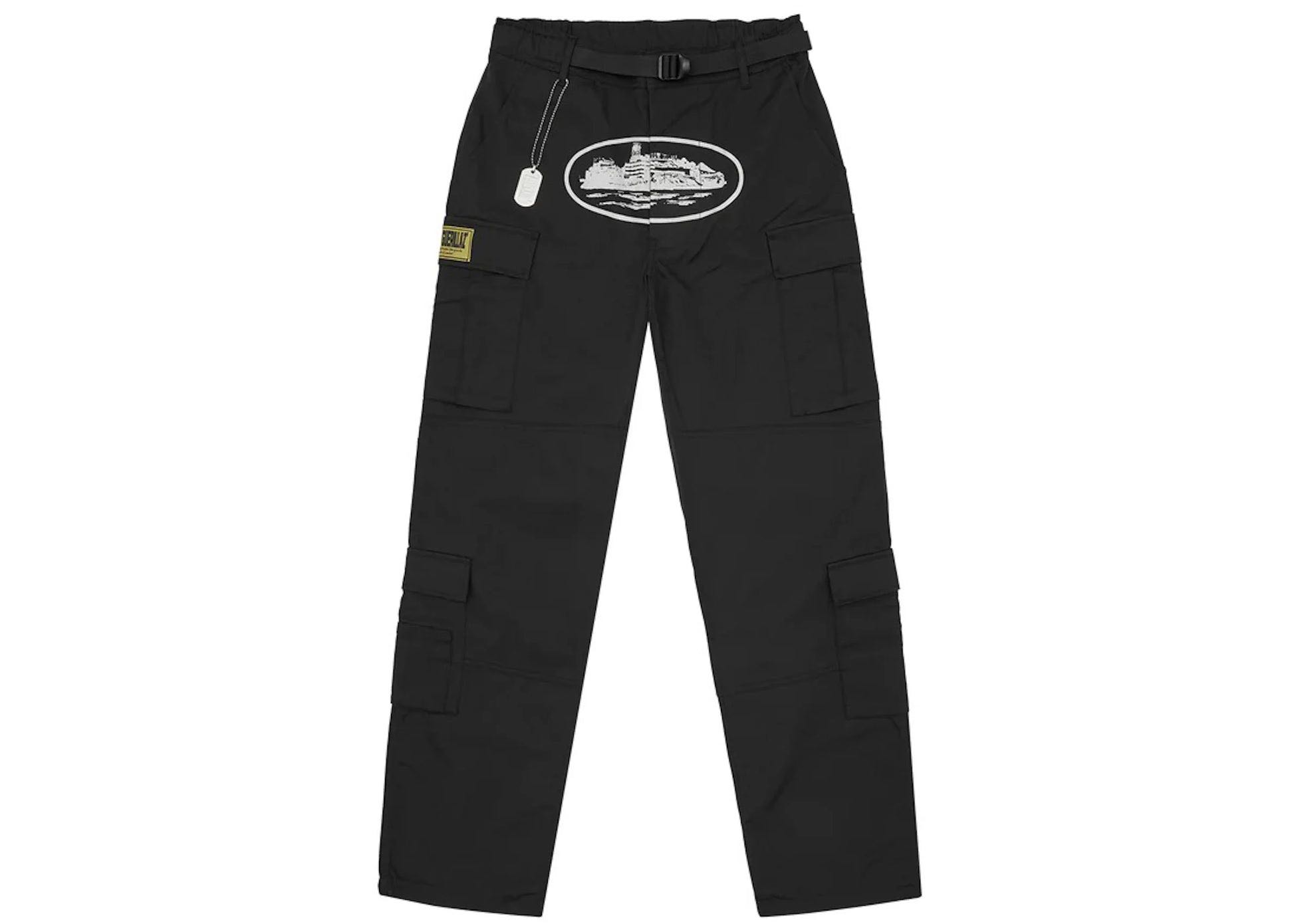 Corteiz 5Starz Special Edition Black Guerillaz Cargos Pants