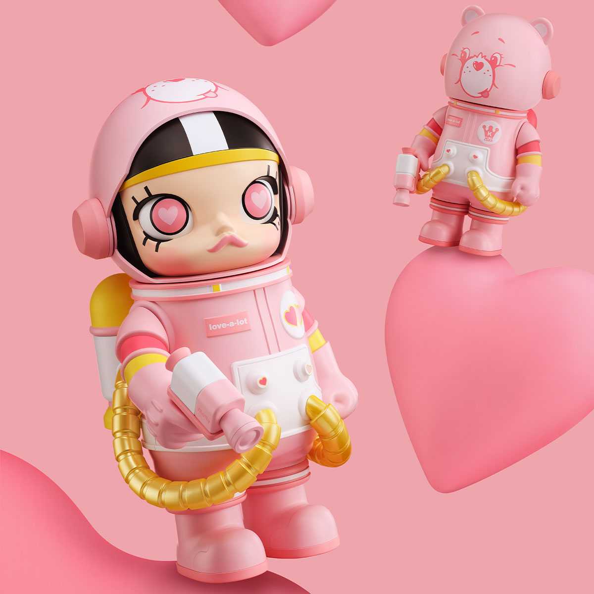 MEGA SPACE MOLLY 400%+100% Love-a-lot Bear (TC)