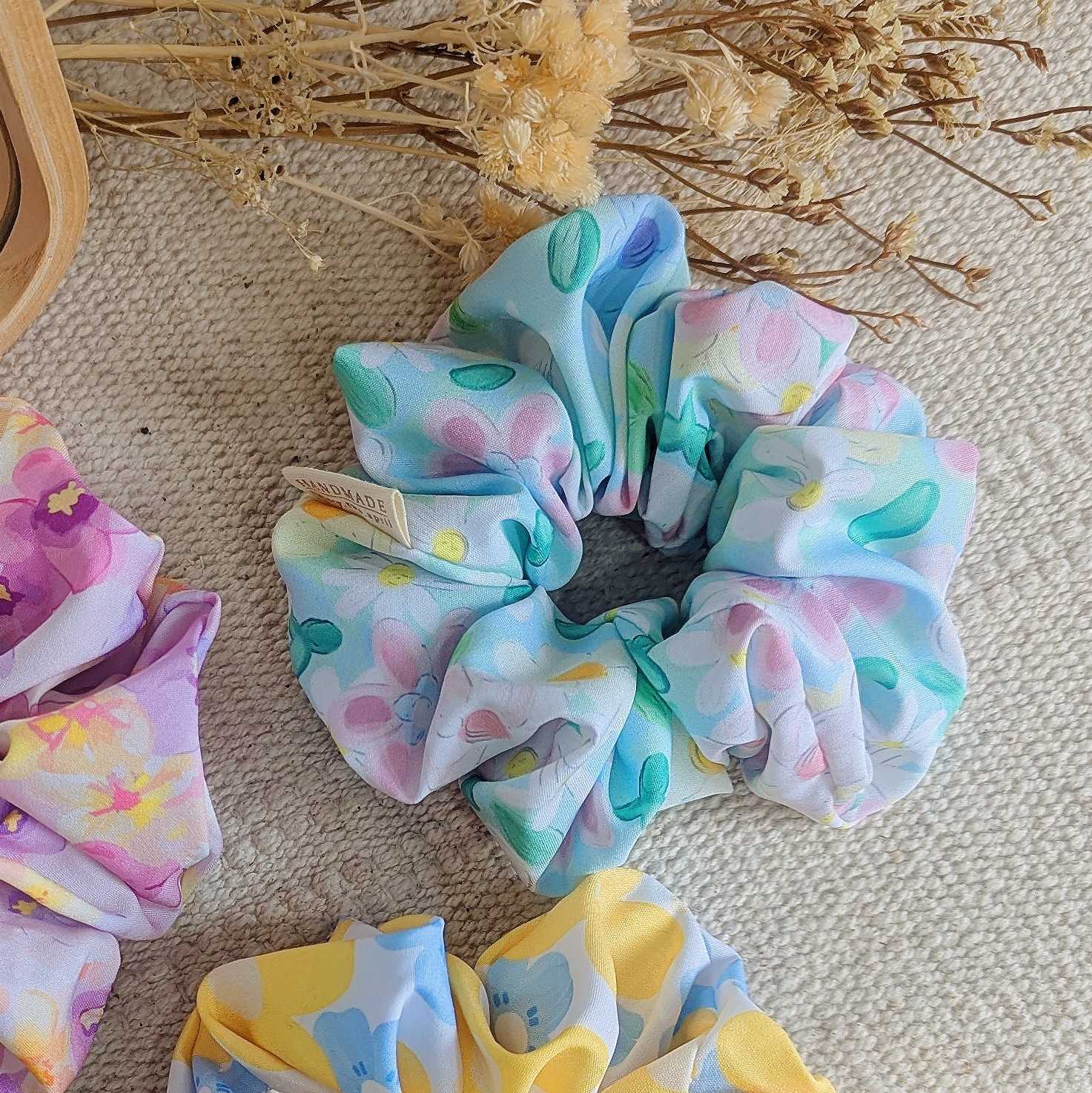 Flower Scrunchie ยางมัดผม (No.23)