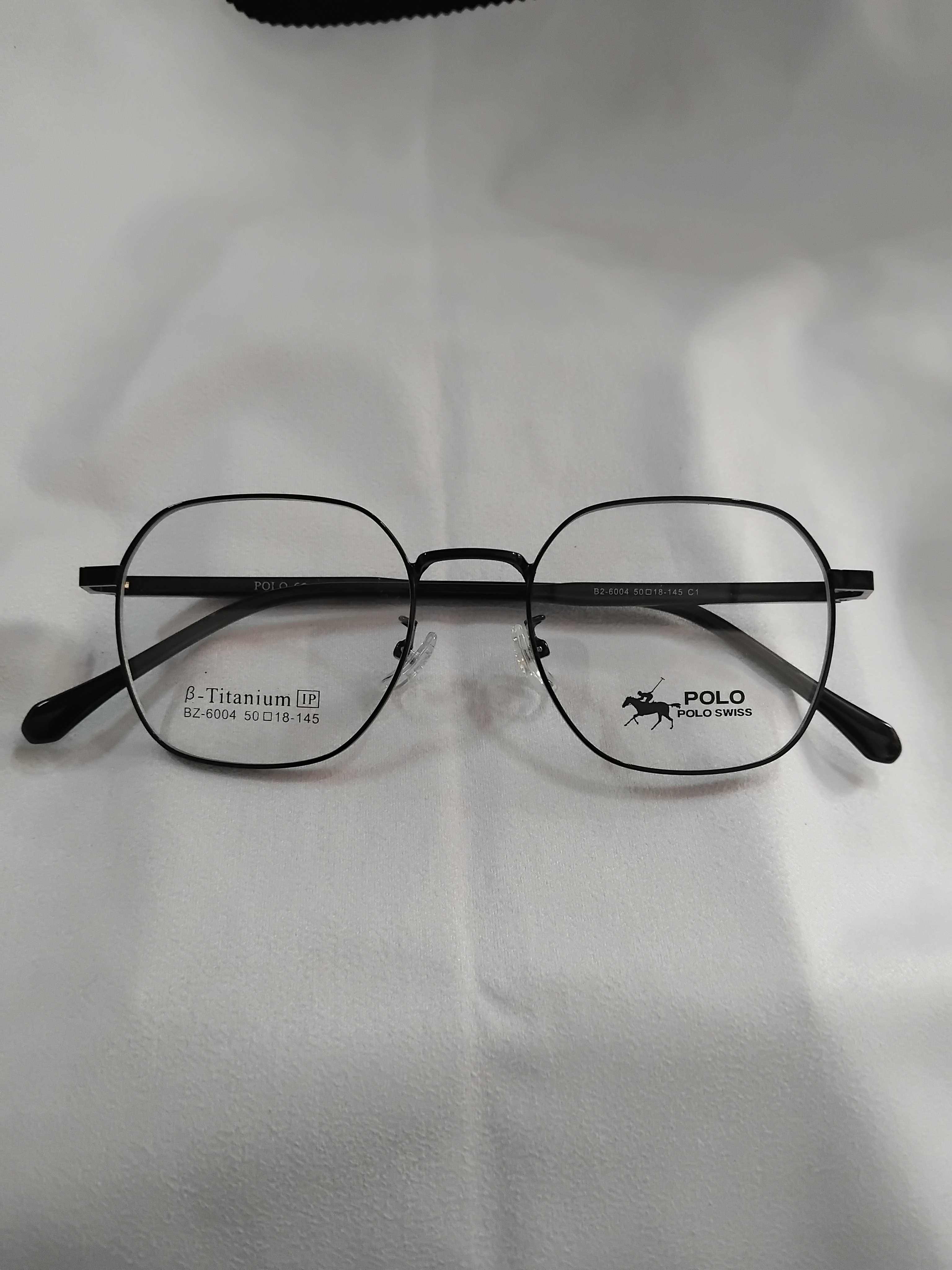 A-6094-ดำกรอบแว่นไทเทเนียม100%หน้าแว่นกว้าง132mm กรอบแว่นสูง44mm สำหรับตัดประกอบแว่นสายตาทุกชนิดสวยเ