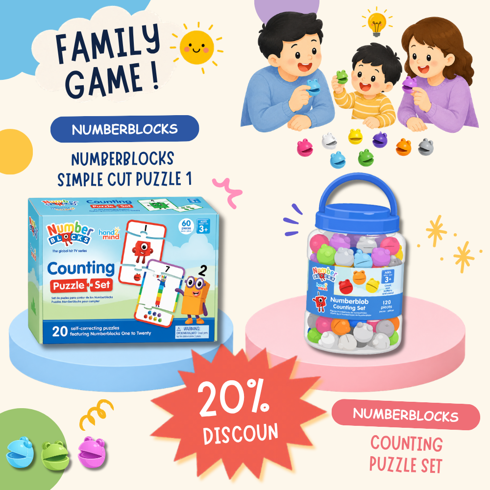 Numberblocks Puzzle1 & Numberblobs Counters✨
