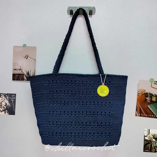 กระเป๋าถัก กระเป๋าถือ Tote Bag รุ่น Serena