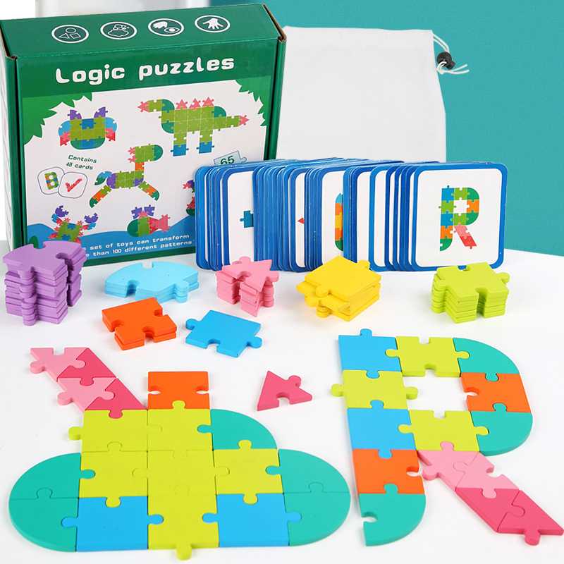 Logic Puzzle จิ๊กซอว์ไม้ปริศนา 40 ชิ้น