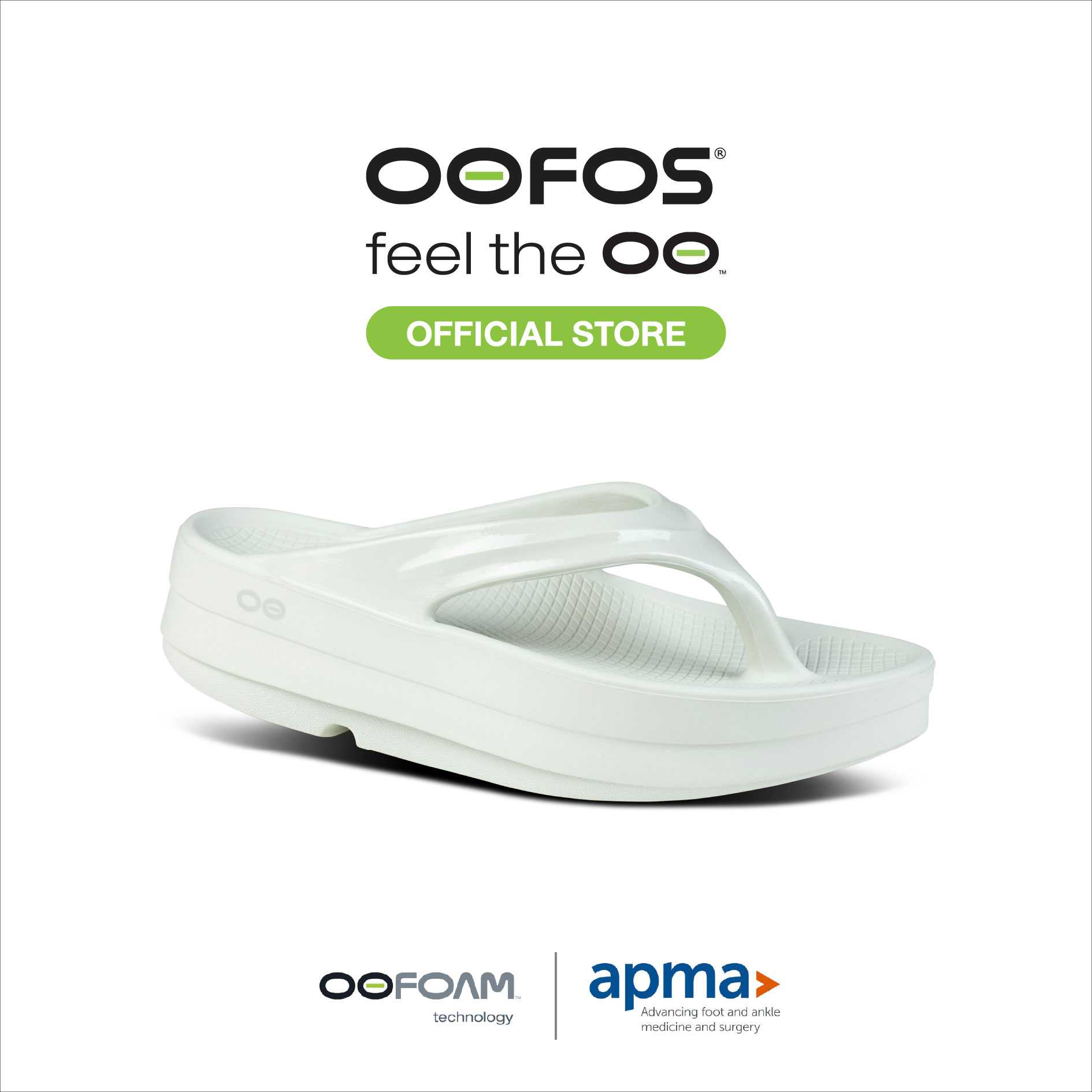 OOmega Cosmic Gray - รองเท้าเพื่อการฟื้นฟู