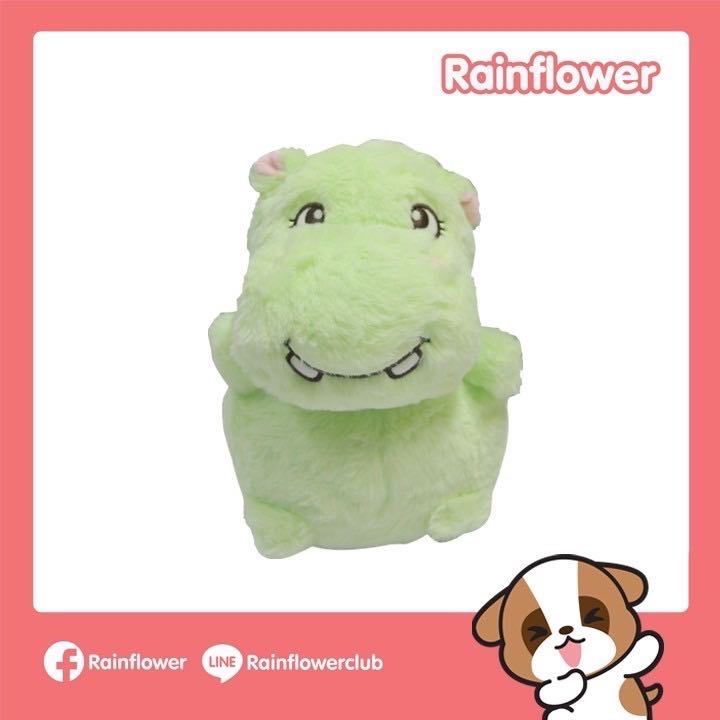 ตุ๊กตาฮิปโปแฮปปี้ M ตุ๊กตาแบรนด์ Rainflower เรนฟราวเวอร์