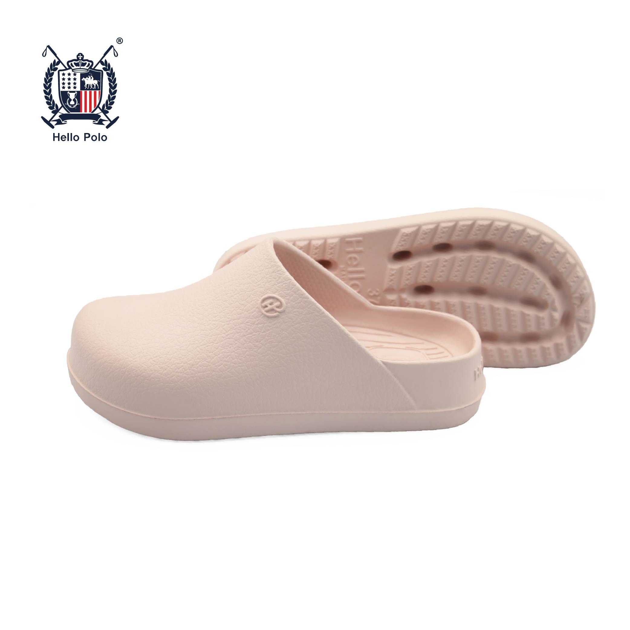 Hello Polo รองเท้าเปิดส้น รองเท้าลำลอง สูง 5 CM. รุ่น HP8034