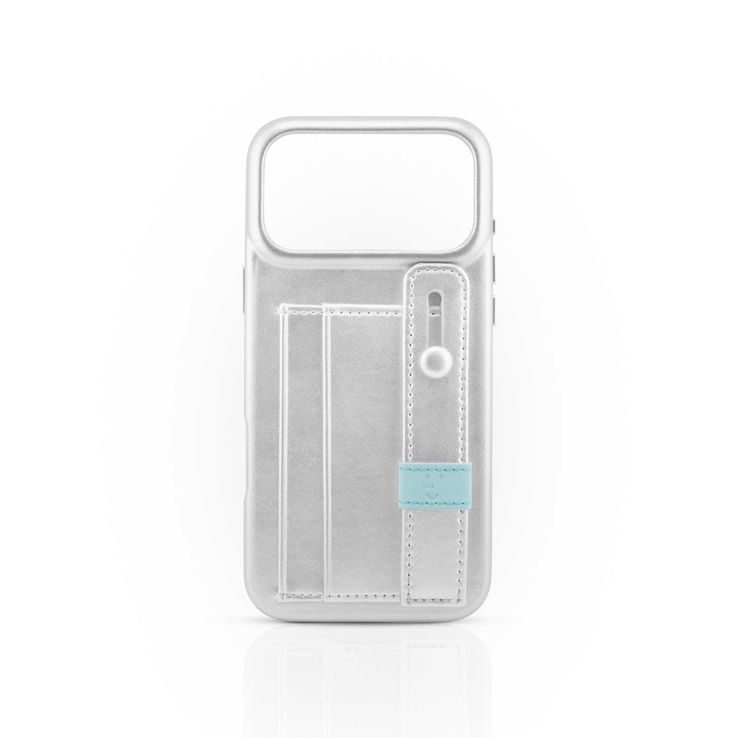 Hand Strap case in Silver