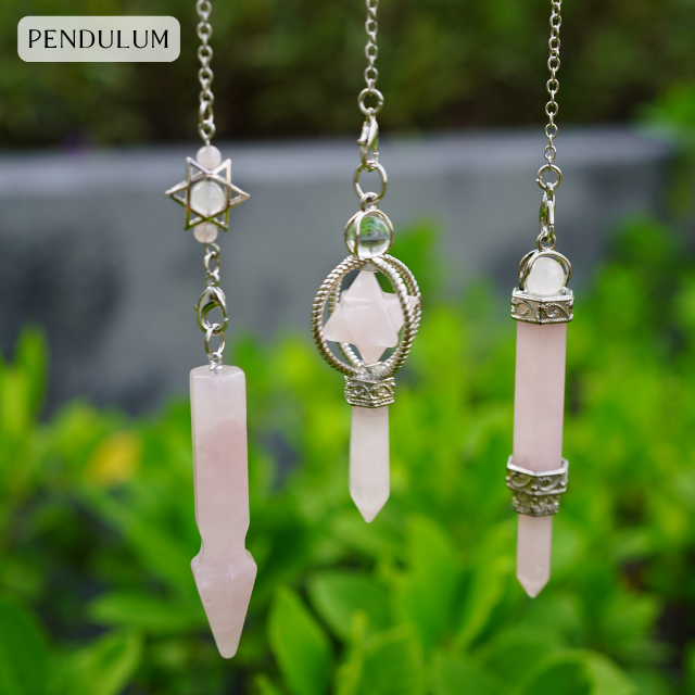 Pendulum Special 🩷🩷🩷🩷🩷🩷🩷 🩷💌🩷 🩷🩷🩷🩷🩷🩷โรสควอตซ์  (Rose Quartz)