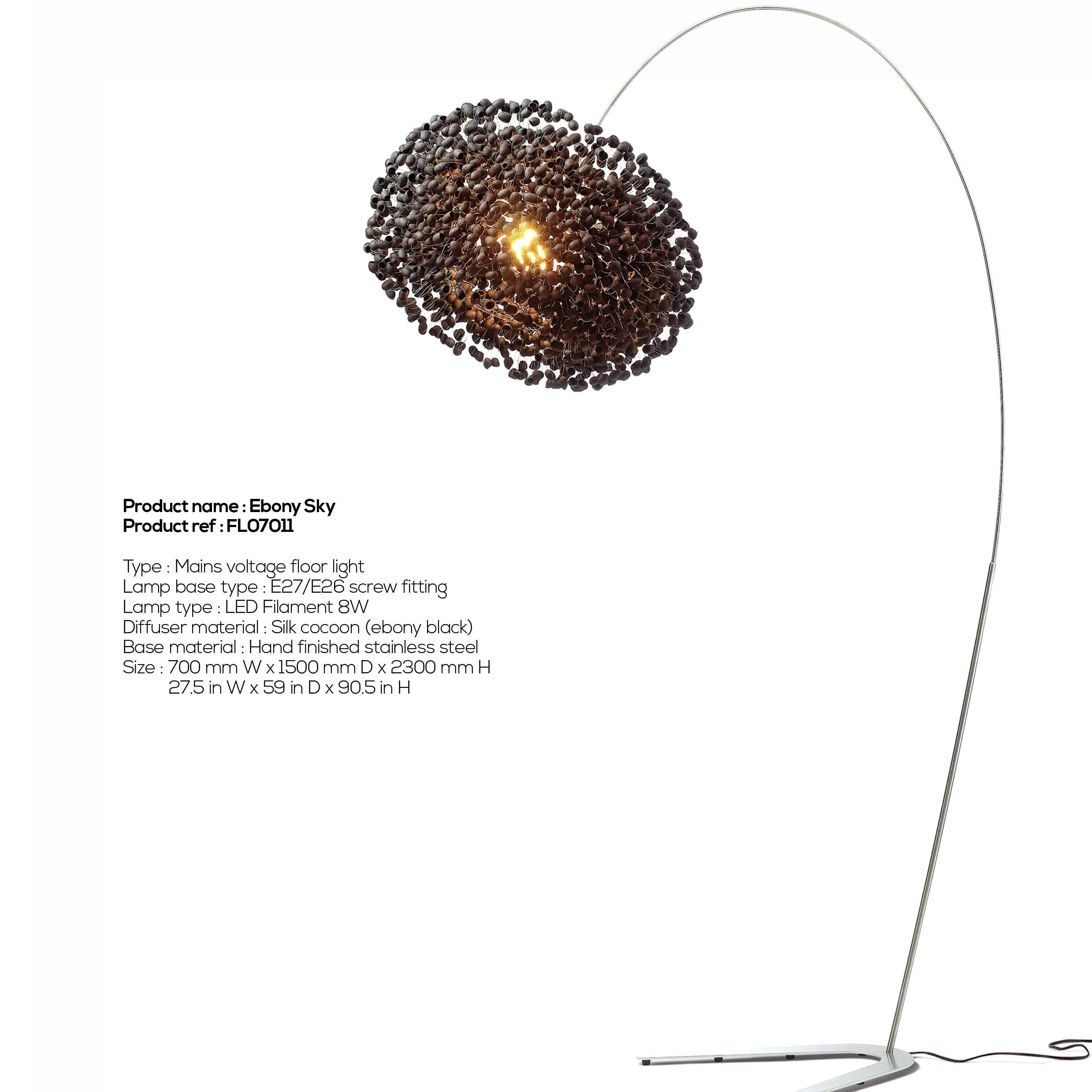 Ebony Sky (Floor light)