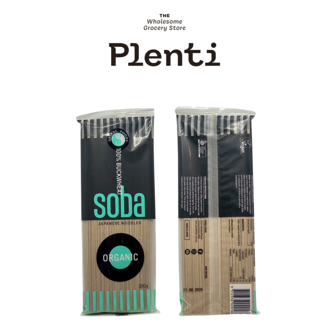 Soba -100% Buckkwheat Organic Japanese Noodles