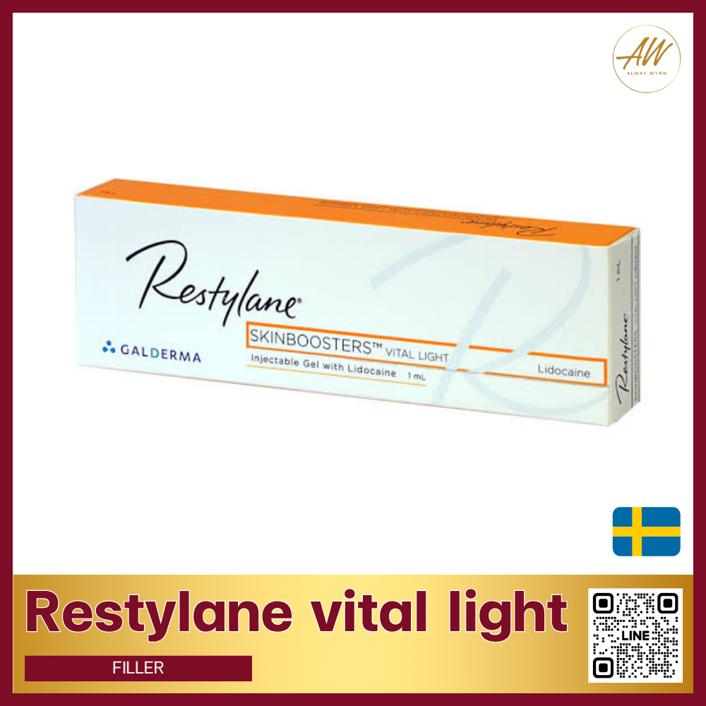 Restylane vital light  อย.ไทย💯