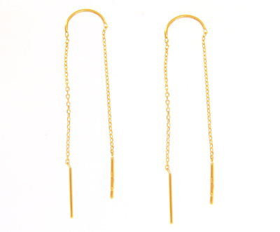 EARRINGS - Gold Thread