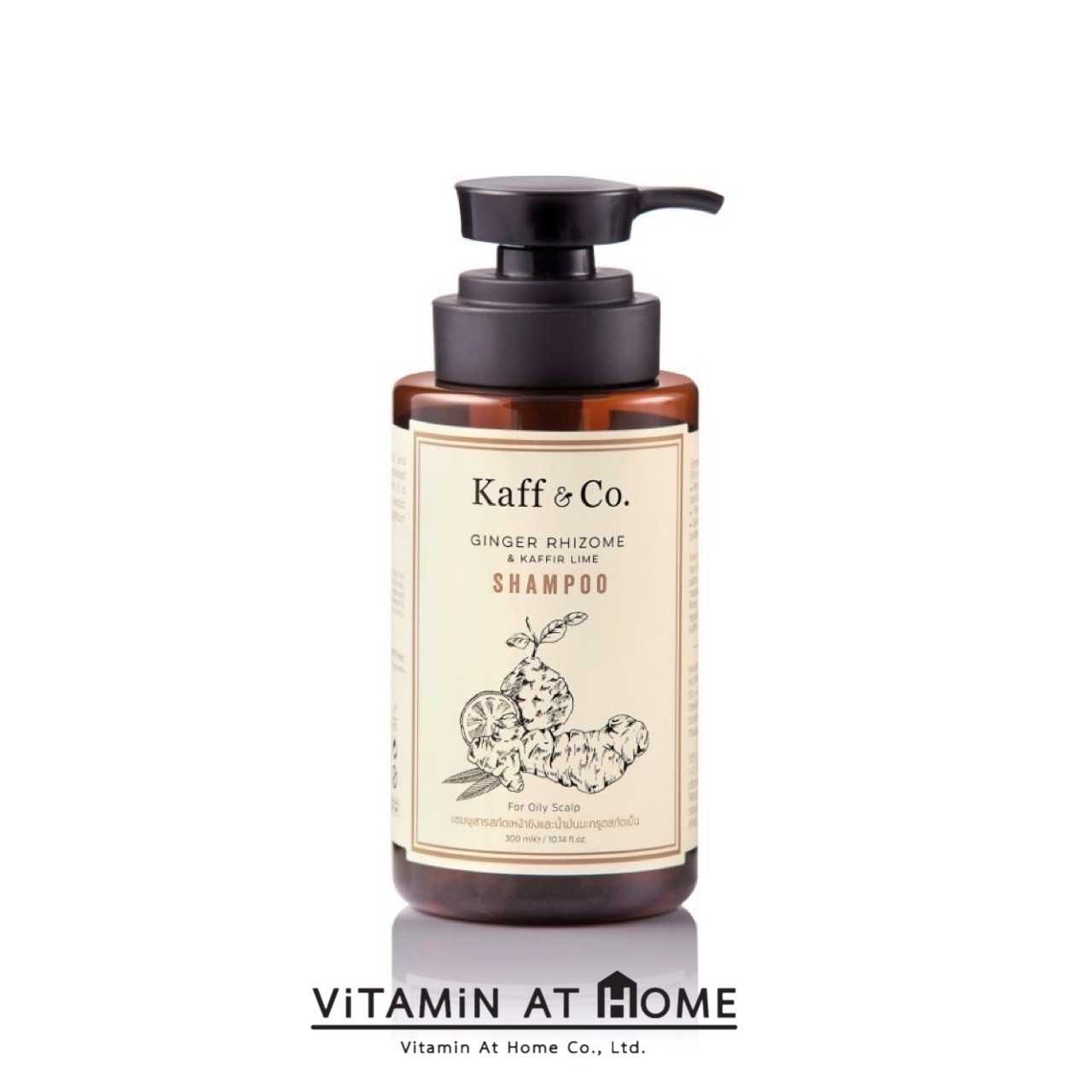 Kaff&Co. แชมพูสาสรกัดเหง้าขิง 300 ML