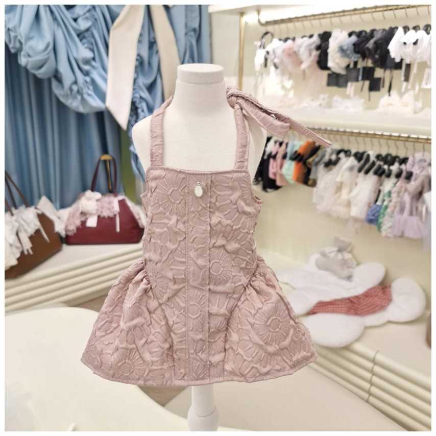 Lorelei (SM) Dark rose camillia vintage volume dress