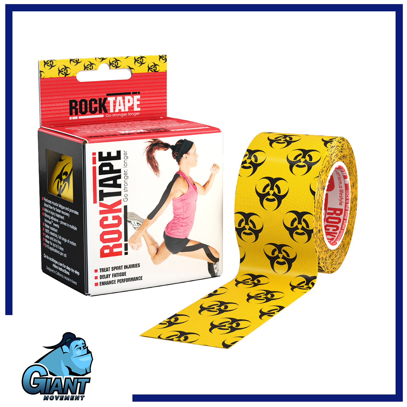 RockTape Biohazard ขนาด 5cm x 5m