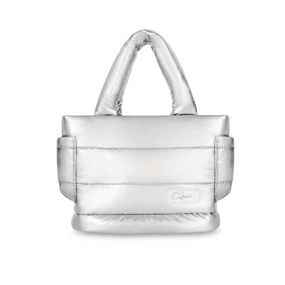CiPU กระเป๋าสะพายข้าง รุ่น AIRY Tote XS สี Silver Disco