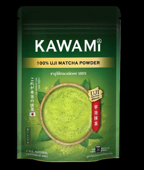คาวามิอูจิมัทฉะ 100% ขนาด 100 กรัม (Kawami 100% Uji Matcha Powder size 100g.)