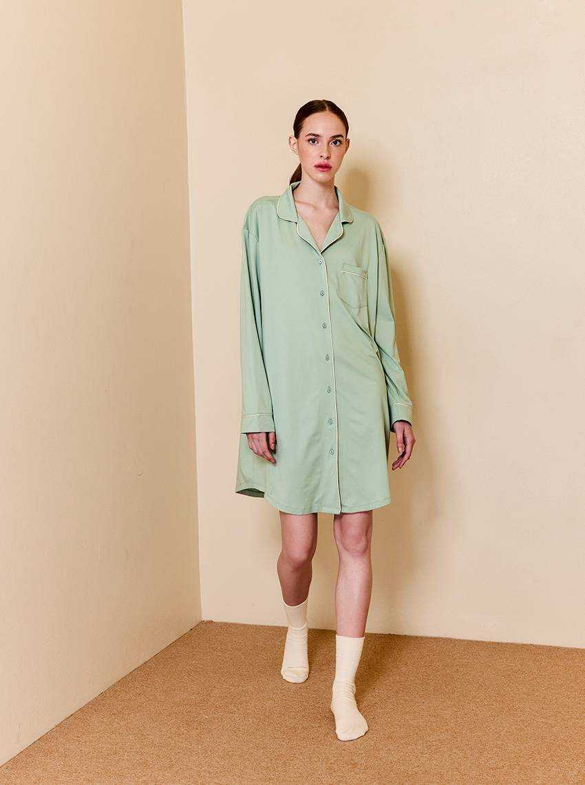 Sabina Sleepwear Nightwear ชุดนอนกระโปรง รหัส SDG23001