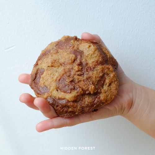 Chewy Nutella | Soft Cookies | GF, Vegan