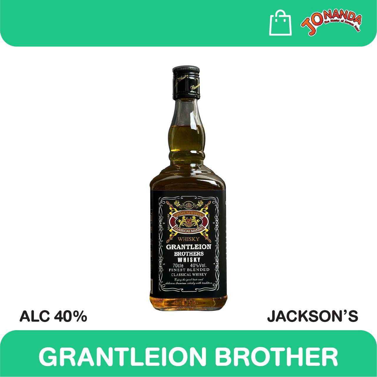 Jackson Grantleion Brothers Whisky 700ml Alc. 40 %