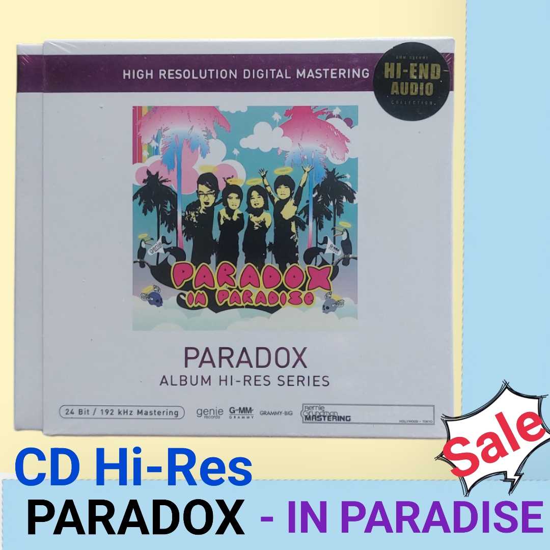 ■มือ1 CD Hi-Res AUDIO ซีดี PARADOX ชุด PARADISE  ■งานซีล ไม่มีซีลขาด สภาพสวย  ■ลดราคาจากปกติ 799
