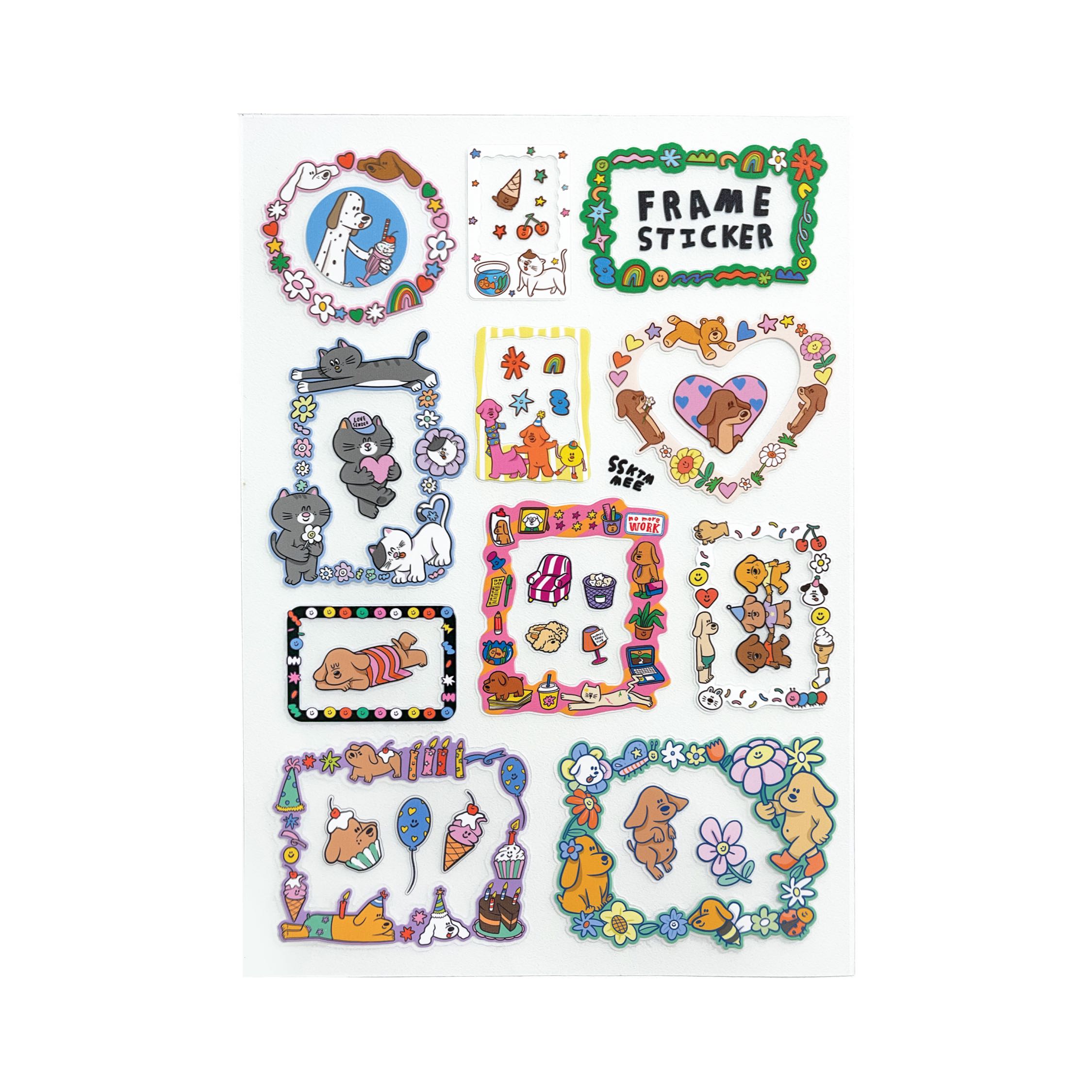 Large sticker - Frame sticker | LINE SHOPPING