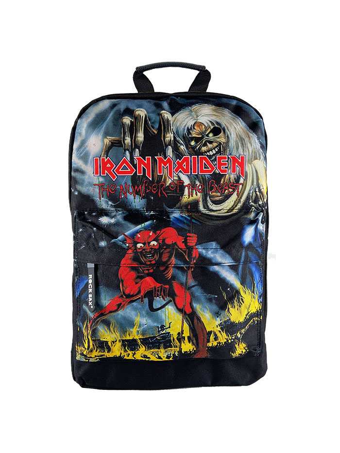 IRON MAIDEN BACKPACK : THE NUMBER OF THE BEAST