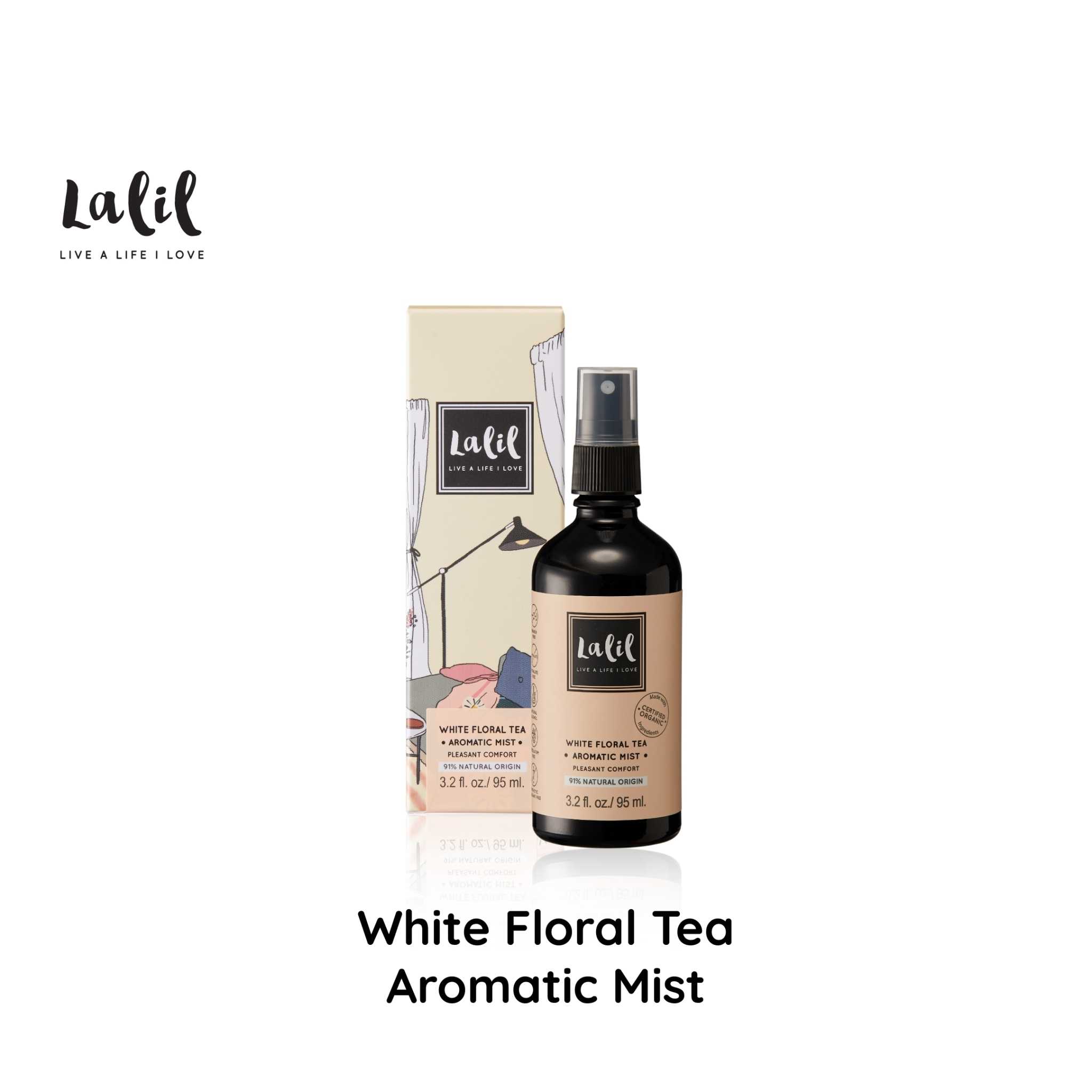 (New Arrival) Lalil White Floral Tea Aromatic Mist
