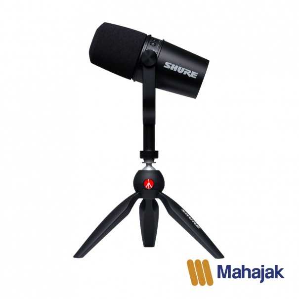 SHURE MV 7 PODCAST KIT #MAHAJAK #JBL #มหาจักร #SHURE #ไมค์ชัวร์ #ไมค์PODCAST